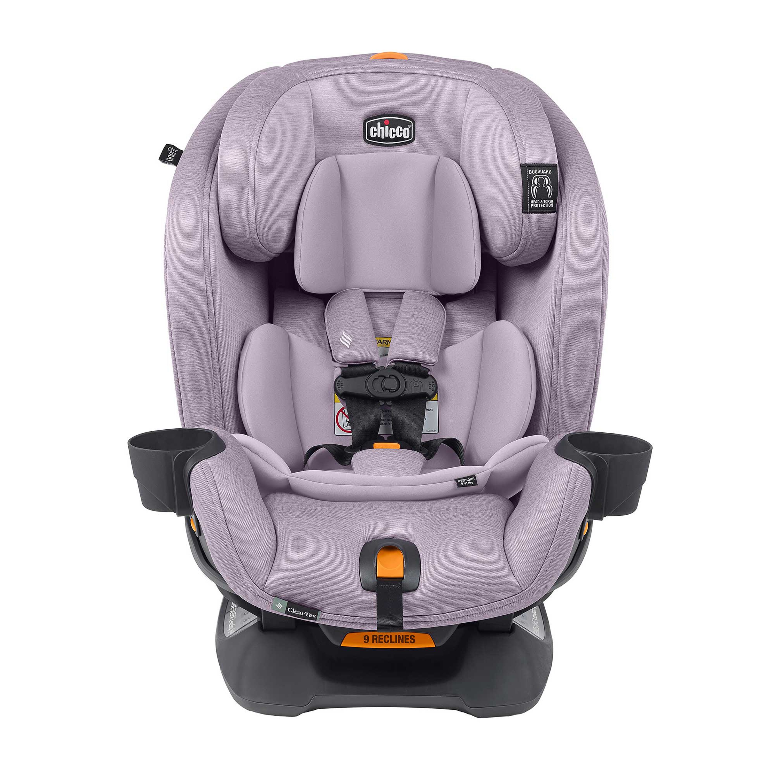 OneFit ClearTex All-in-One Car Seat - Lilac in Lilac image number 1