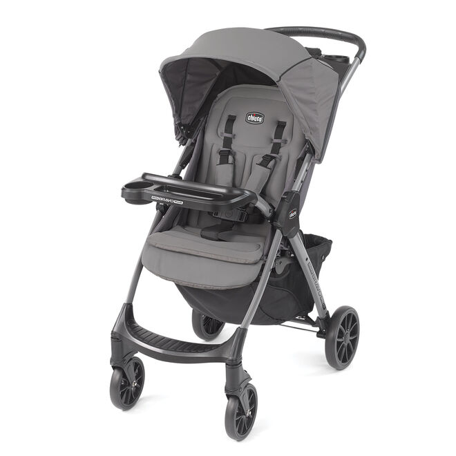 Chicco Mini Bravo Plus Stroller in Graphite Fashion image number 0
