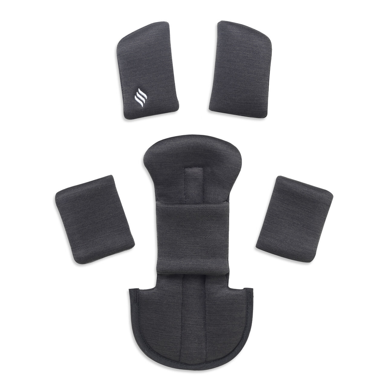 Fit360 Rotating Convertible Car Seat Comfort Kit - Black in Black image number 0