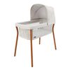 LullaGo Anywhere LE Bassinet in Serene 3/4 Front View image number 5