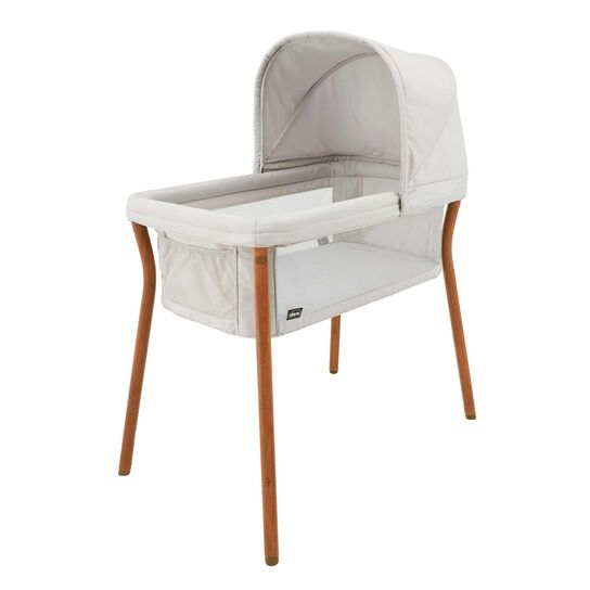 LullaGo Anywhere LE Bassinet in Serene 3/4 Front View image number 5