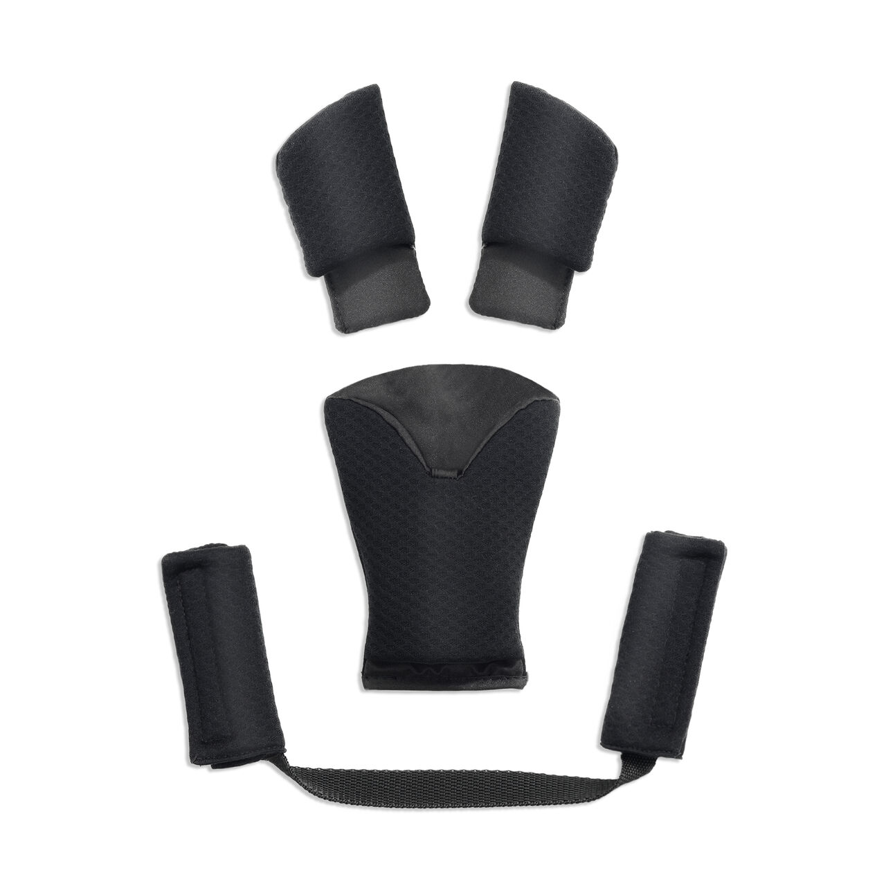 Chicco Fit2 Comfort Kit Replacement Pads in Black image number 0
