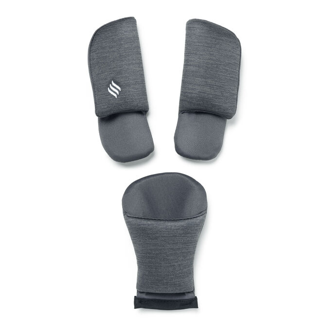 OneFit LX ClearTex All-in-One Car Seat Comfort Kit - Grey in Smoke image number 0