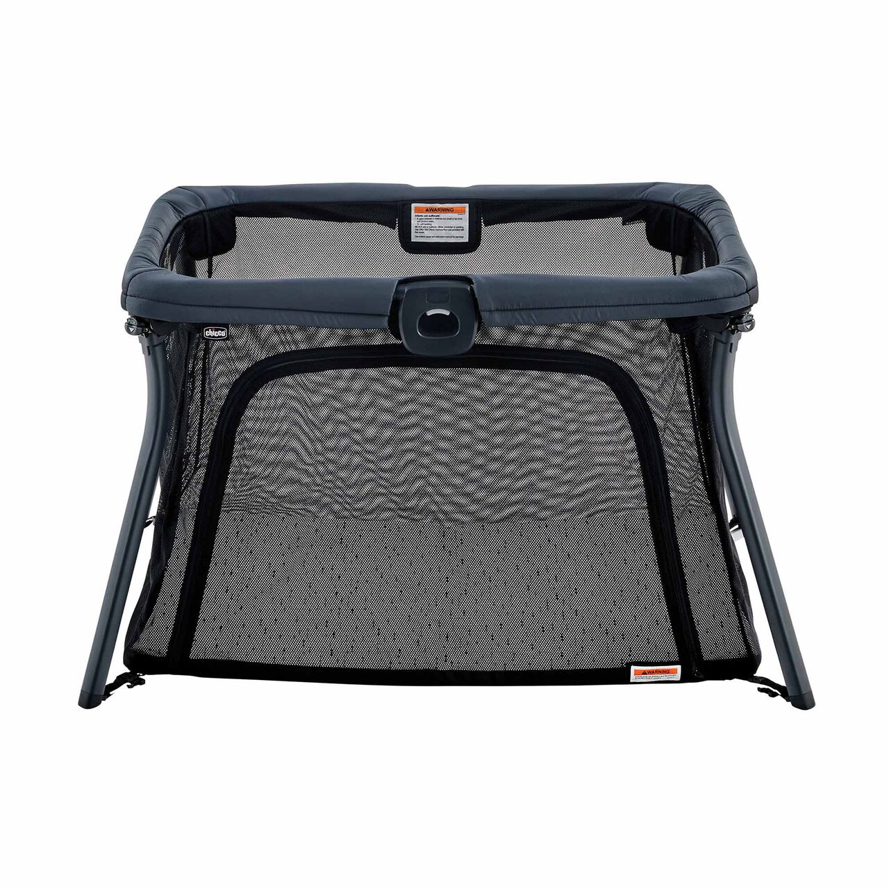 Chicco Alfa Lite Travel Playard in Midnight Front View image number 1