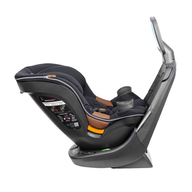 Chicco Fit360 Zip ClearTex Rotating Convertible Car Seat in Jet Right with Mirror profile image number 4
