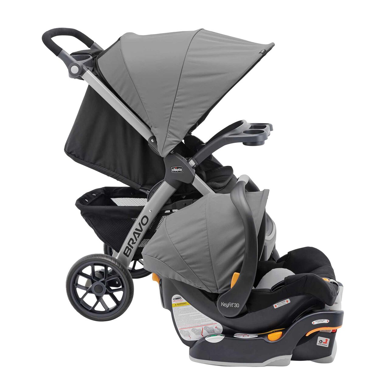 Chicco Bravo Trio Travel System in Camden Right View image number 3