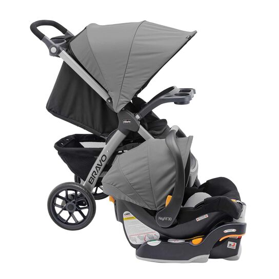 Chicco Bravo Trio Travel System in Camden Right View image number 3