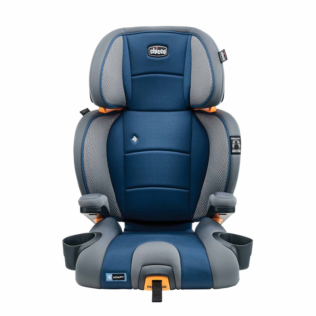 Chicco KidFit Adapt Plus Car Seat in Vapor Front View image number 1