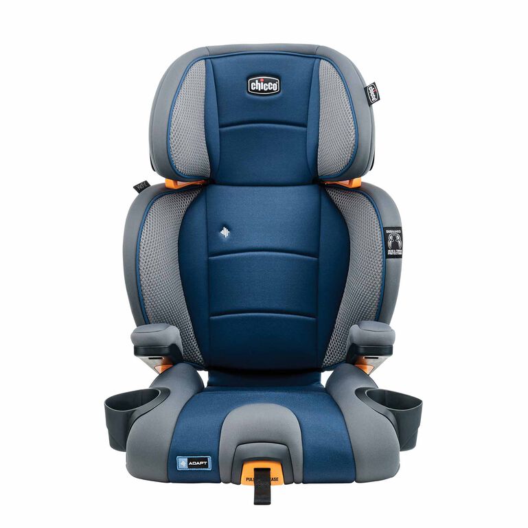 Chicco KidFit Adapt Plus Car Seat in Vapor Front View