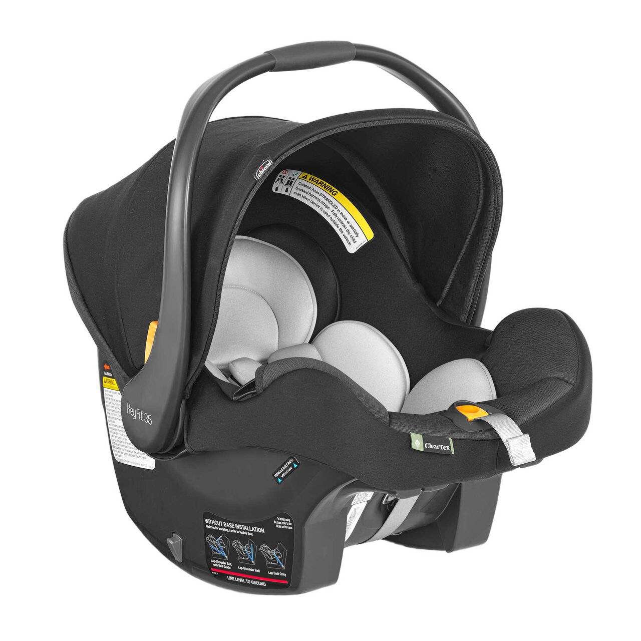 Chicco KeyFit 35 ClearTex in Legend Front Angled Profile image number 2