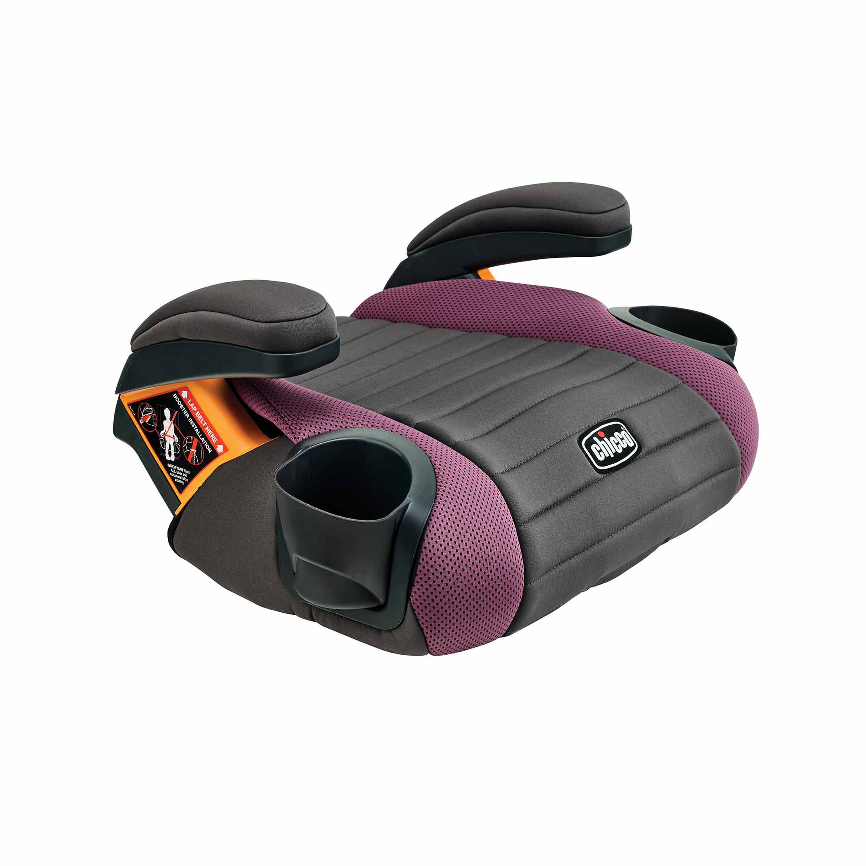Chicco GoFit Plus Booster in Grape 3/4 Front View image number 2