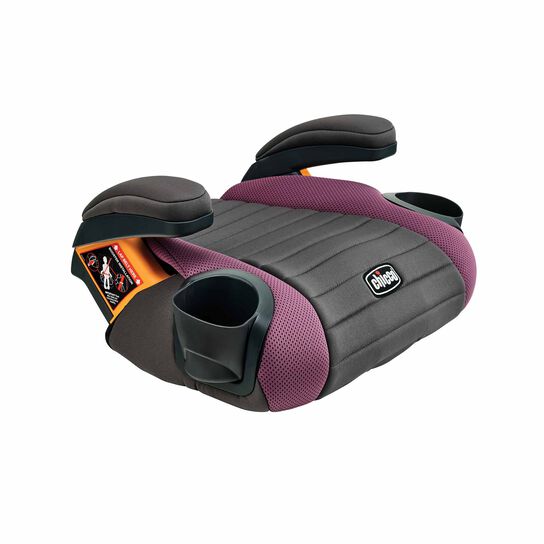 Chicco GoFit Plus Booster in Grape 3/4 Front View image number 2