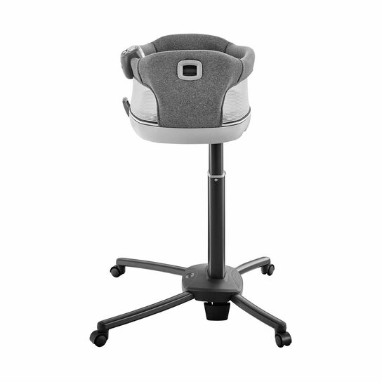 Chicco Close to You Bassinet in Heather Grey Left Profile View image number 6