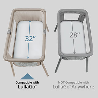 Compatible with LullaGo Bassinet