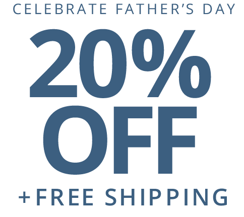 20% OFF + FREE SHIPPING