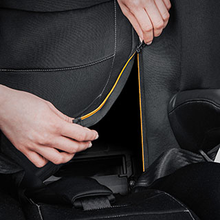 Easy-Access Zipper