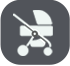 Chicco Urban 6-in-1 Modular Stroller Icon