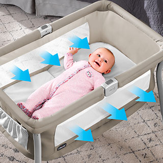 chicco lullago portable bassinet