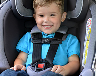 Car Seat Safety Step 3 - Proper Chest Clip Height Positioning