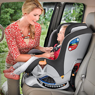 Chicco NextFit Convertible Car Seat Amethyst