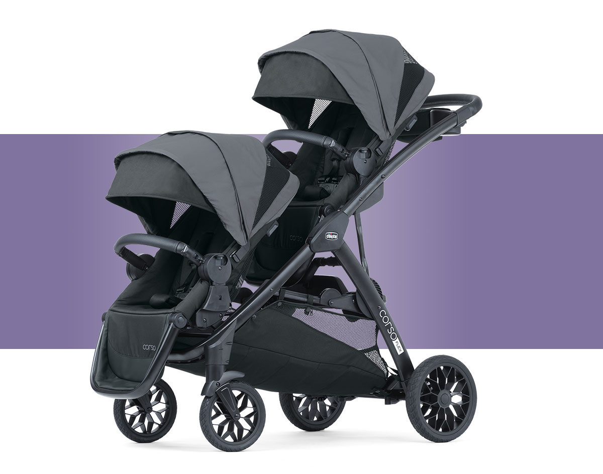 Chicco Corso Flex Twins Bundle Stroller image