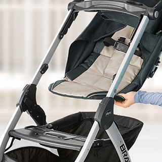 chicco bravo stroller lilla