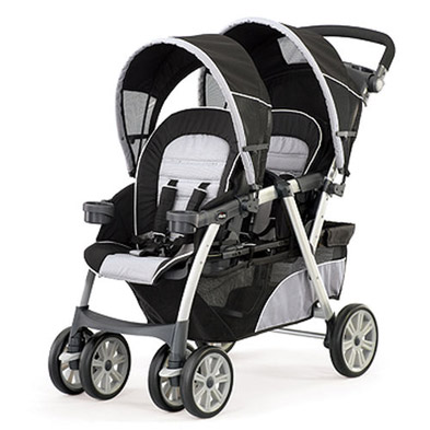 Chicco Cortina Together Double Stroller - Romantic