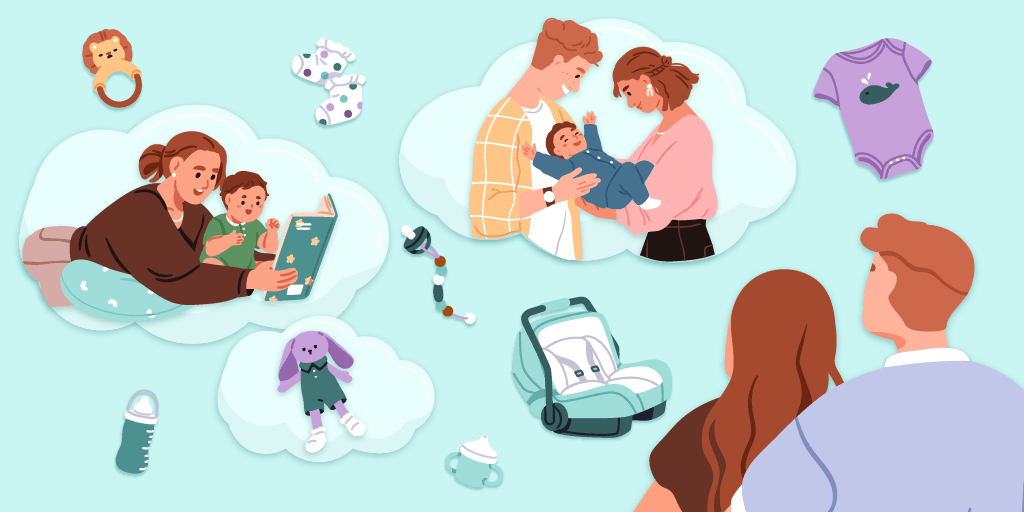 A header image for a blog about how Gen Z plans on parenting