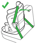 Chicco MyFit Zip Air Car Seat Install A-1 image