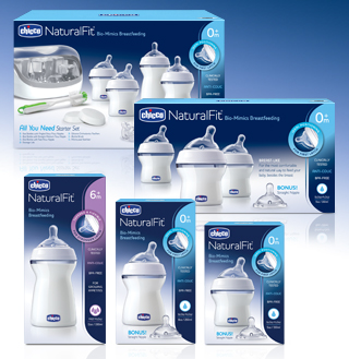 Chicco NaturalFit Baby Bottles and Feeding System