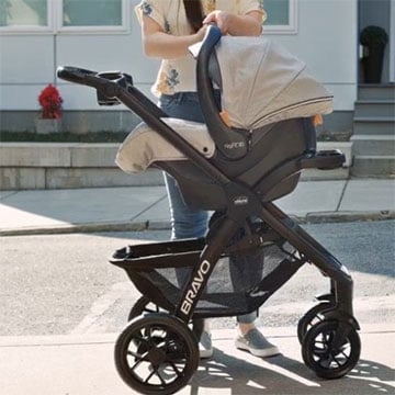 Image for Chicco Bravo Stroller Accepting a Chicco Car Seat
