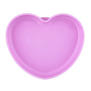 Colorful, Heart-Shaped Plate