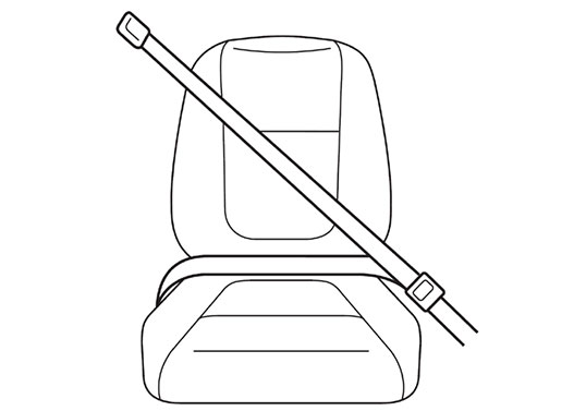 Car Seat Lap-Shoulder Belt image