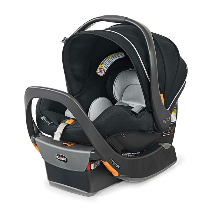 Chicco KeyFit 35 Zip ClearTex Car Seat in Obsidian