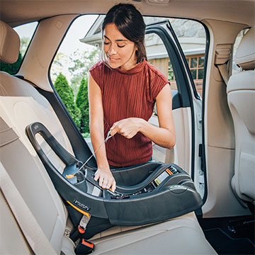 KeyFit Max Car Seat LATCH install