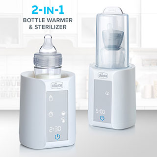 2-in-1 Bottle Warmer & Sterilizer