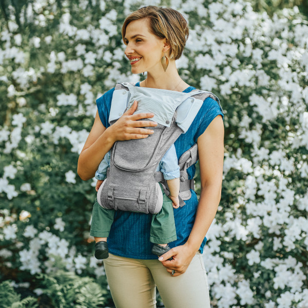Mother with Chicco Baby Carrier