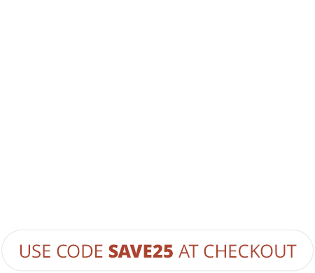 25% Off + Free Shipping On All Sale Items