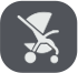 Chicco Bravo Stroller Icon