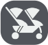 Chicco Cortina Together Stroller Icon