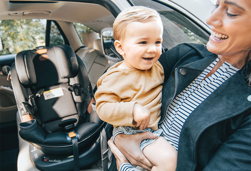 Chicco Fit360 Zip ClearTex Rotating Convertible Car Seat