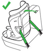 Chicco MyFit Zip Air Car Seat Install A-2 image