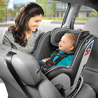 Chicco NextFit Sport Convertible Child Safety Baby Car Seat Black NEW 