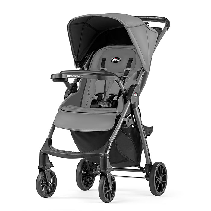 Chicco Mini Bravo Plus Lightweight Stroller in Graphite