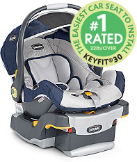 The Easiest Carseat to Install - chicco keyfit jogging stroller