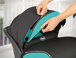 chicco stroller sun shade