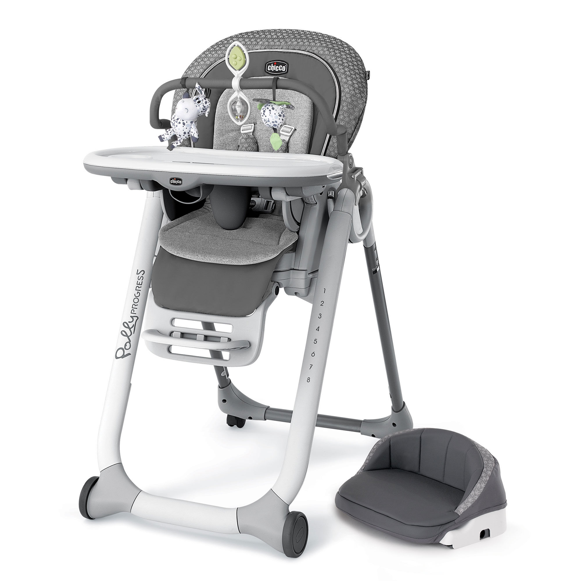 Chicco Polly Progress Relax Highchair in Silhouette