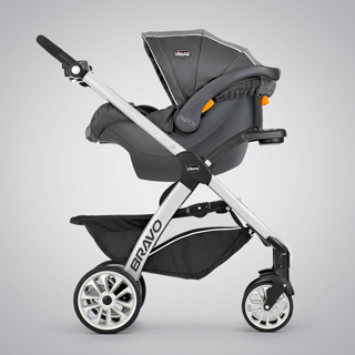 when to put baby in stroller without car seat chicco