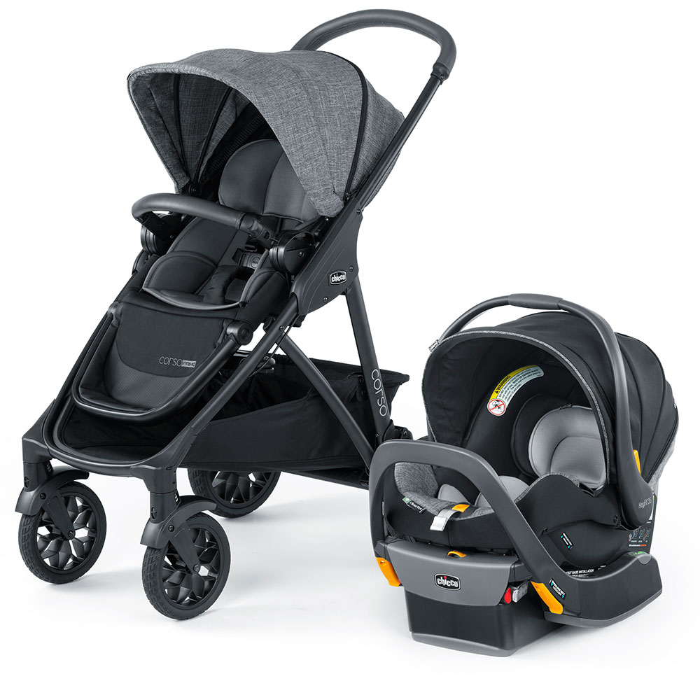 Chicco Corso Primo ClearTex Stroller and Car Seat Travel System
