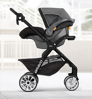 chicco bravo le trio travel system genesis